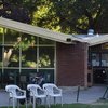 A view of the clubhouse at William Land Park Golf Course.