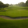 A view of a green at Santa Anita Golf Course.