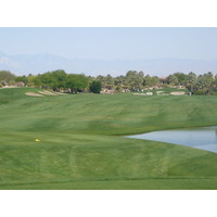 There's water at Desert Willow, but you can often go around it.