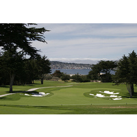 Black Horse's seventh hole is a 395-yard par 4 with great views of the bay.