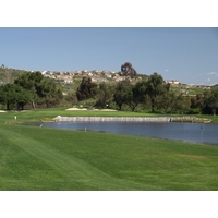 It's almost all carry to the par-3 eighth on La Costa Resort and Spa's Champions Course.